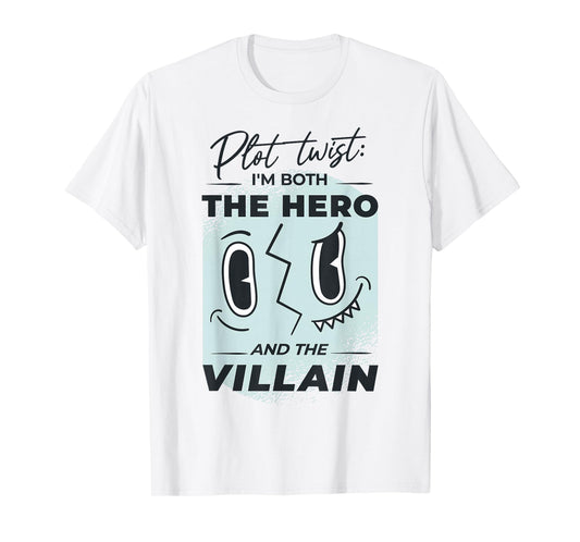 Hero And Villain Mask T-Shirt