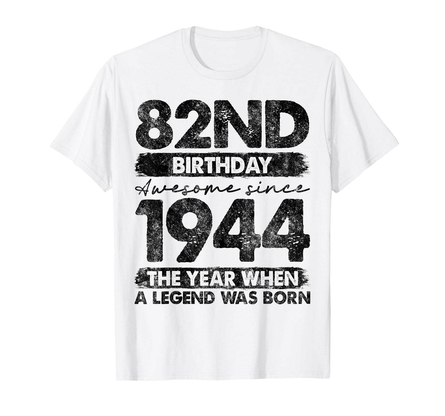 82 Year Old Gifts Vintage 1944 Limited Edition 82nd Birthday T-Shirt