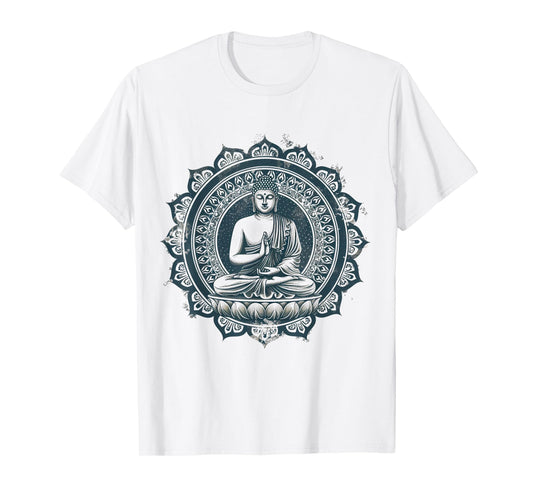 Meditation Zen Buddha Buddhist Zen Buddha Spiritual Hindu T-Shirt