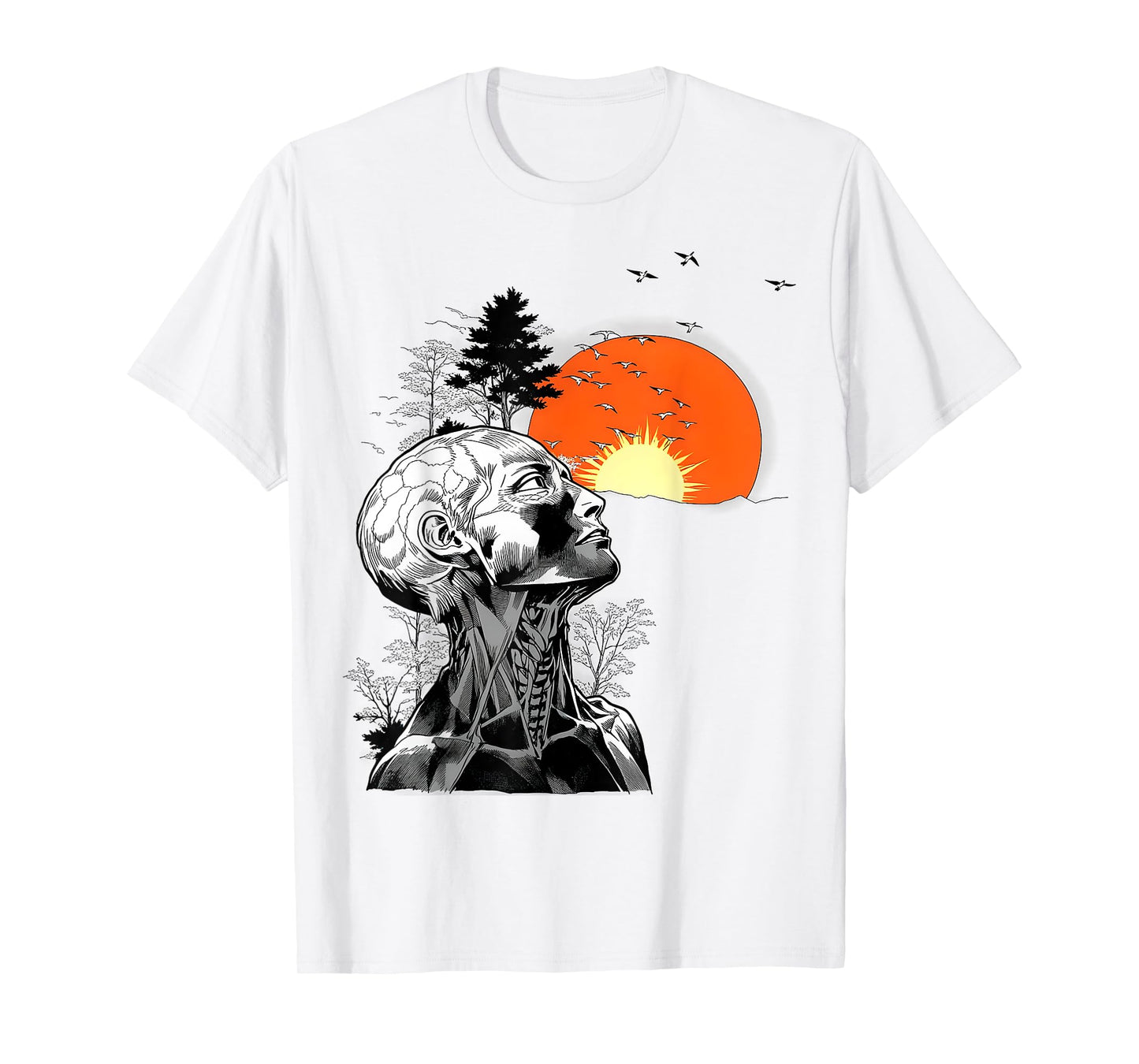Hangover Human Tree Graphic T-Shirt