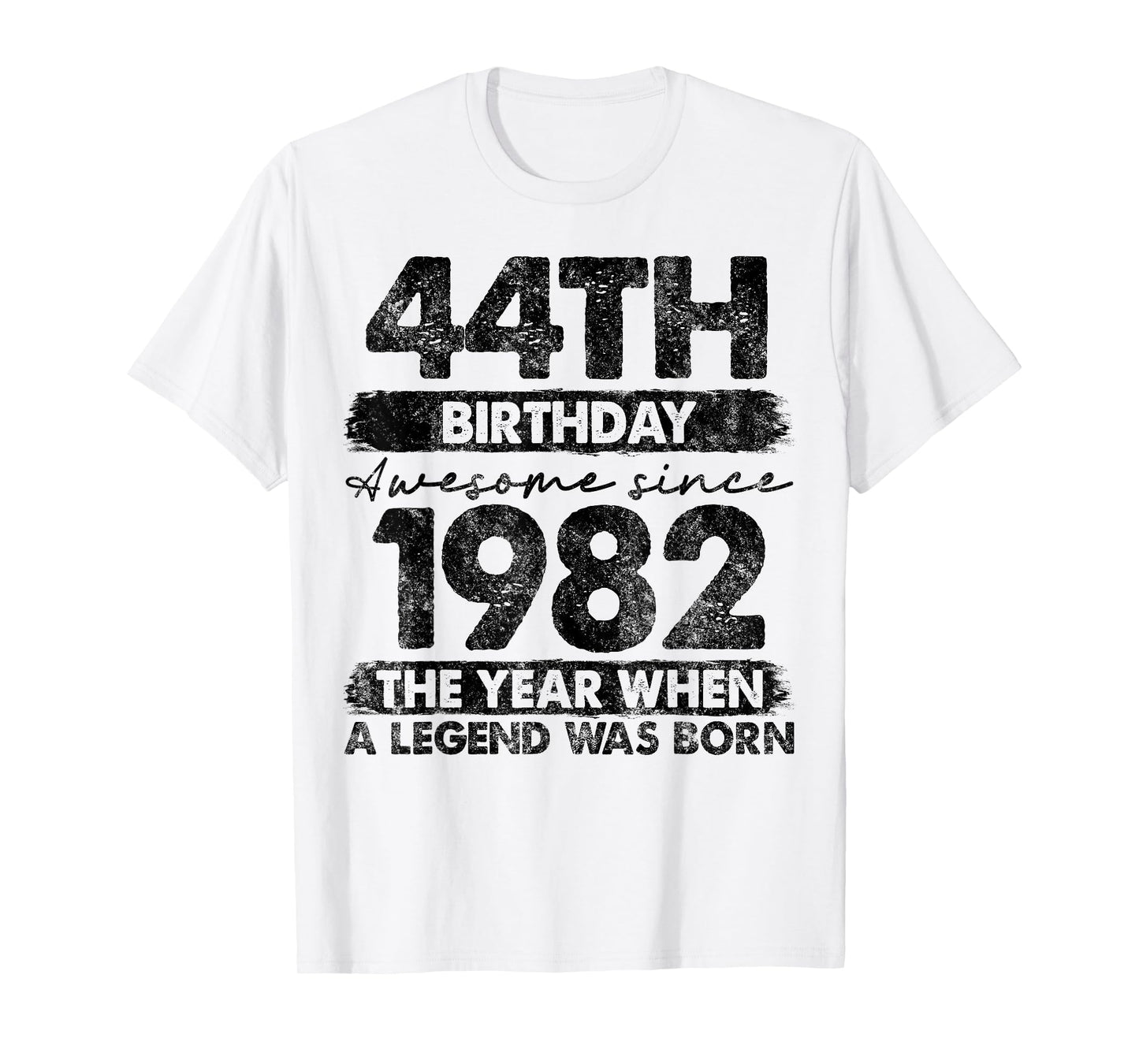 44 Year Old Gifts Vintage 1982 Limited Edition 44th Birthday T-Shirt