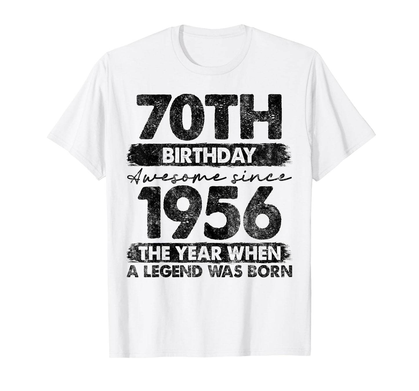 70 Year Old Gifts Vintage 1956 Limited Edition 70th Birthday T-Shirt