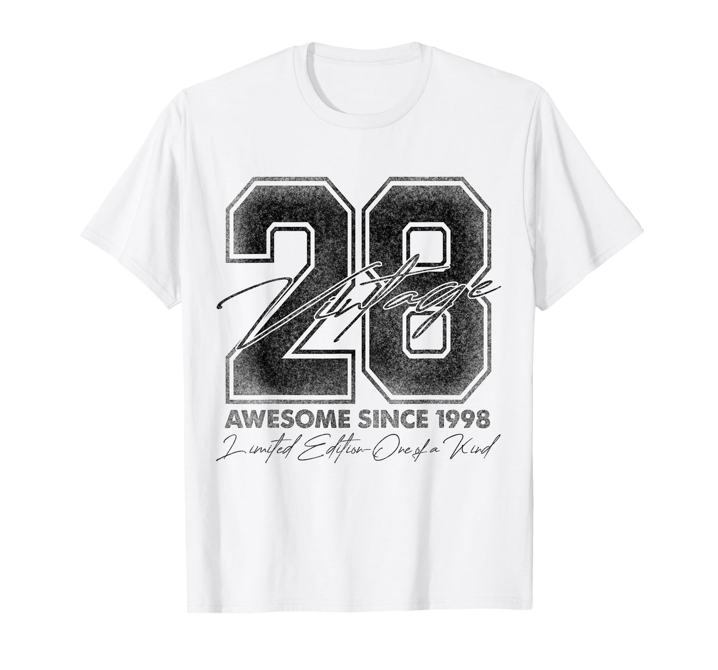 28 Year Old Gifts Vintage 1998 Limited Edition 28th Birthday T-Shirt