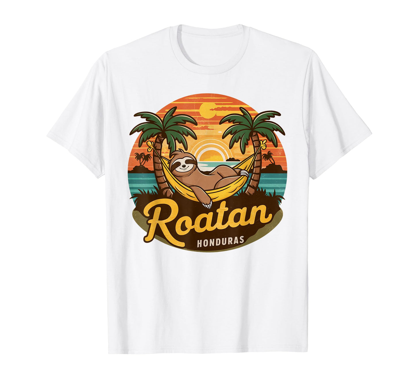 Roatan Sloth, Roatan Honduras Sloth, Roatan T-Shirt