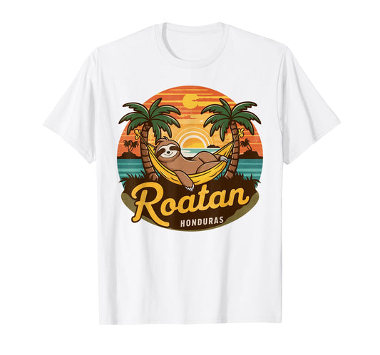Roatan Sloth, Roatan Honduras Sloth, Roatan T-Shirt