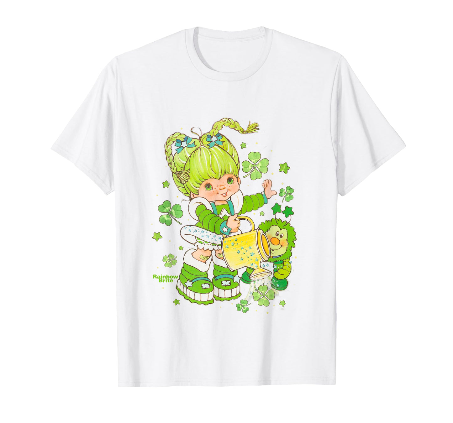 Rainbow Brite St. Patrick's Day Patty O'Green & Sprite T-Shirt