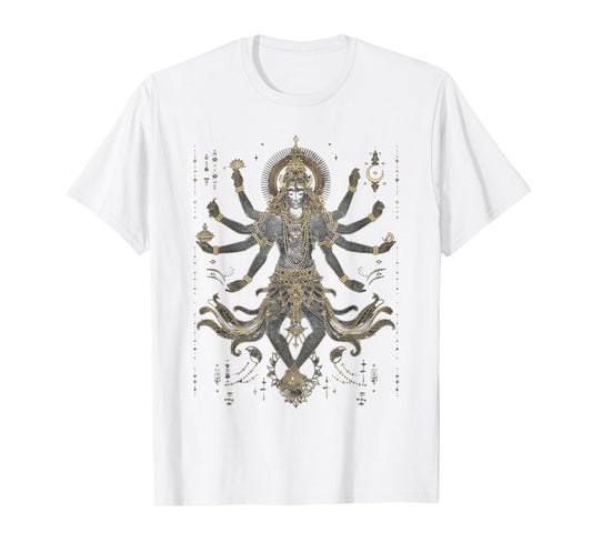 Shiva spiritual hindu god tandava dance yoga meditation T-Shirt
