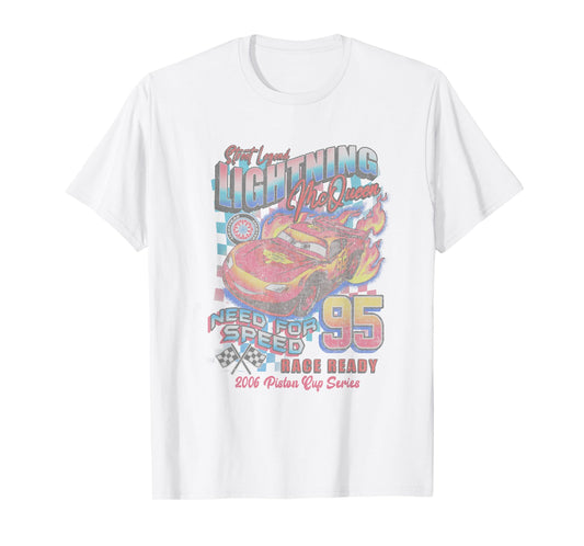Disney Pixar Cars Lightning McQueen Street Legend T-Shirt