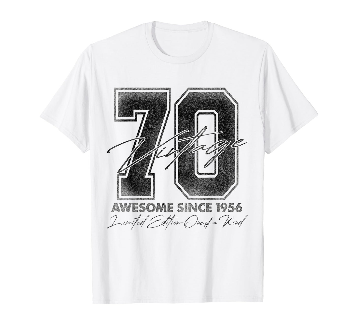 70 Year Old Gifts Vintage 1956 Limited Edition 70th Birthday T-Shirt