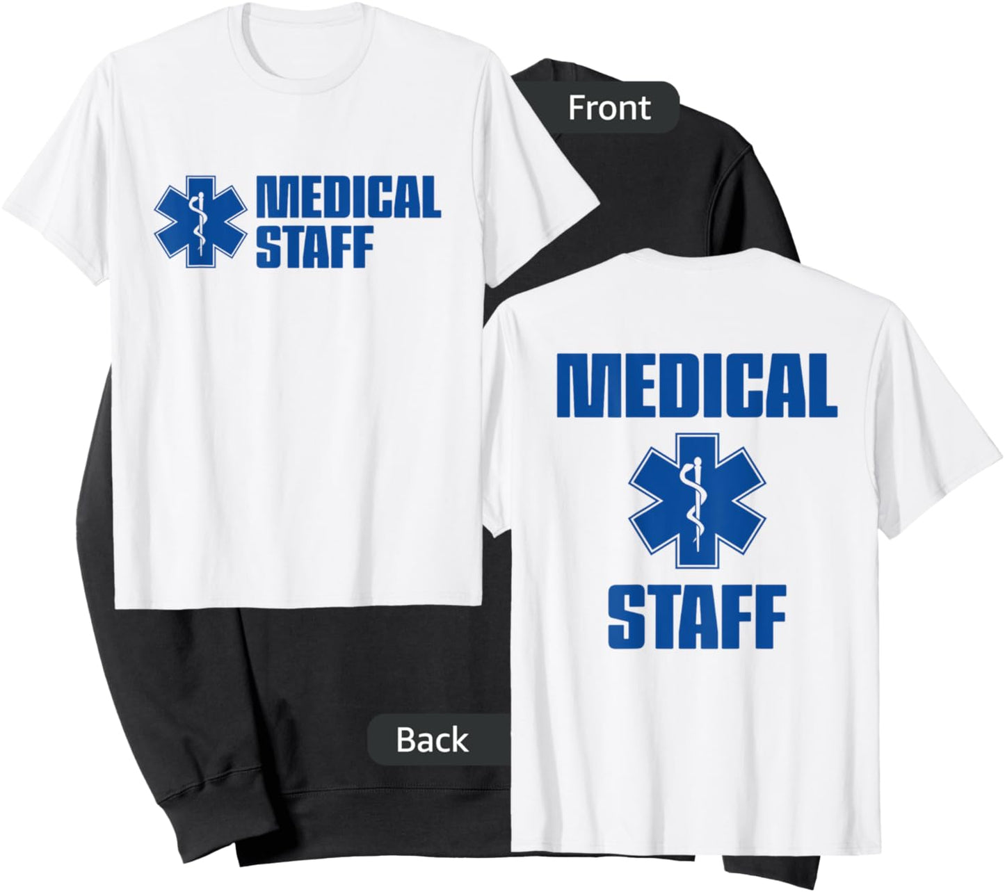 Medical Staff for Events, Concerts, Hospital Sweatshirt - Sweatshirt | Black