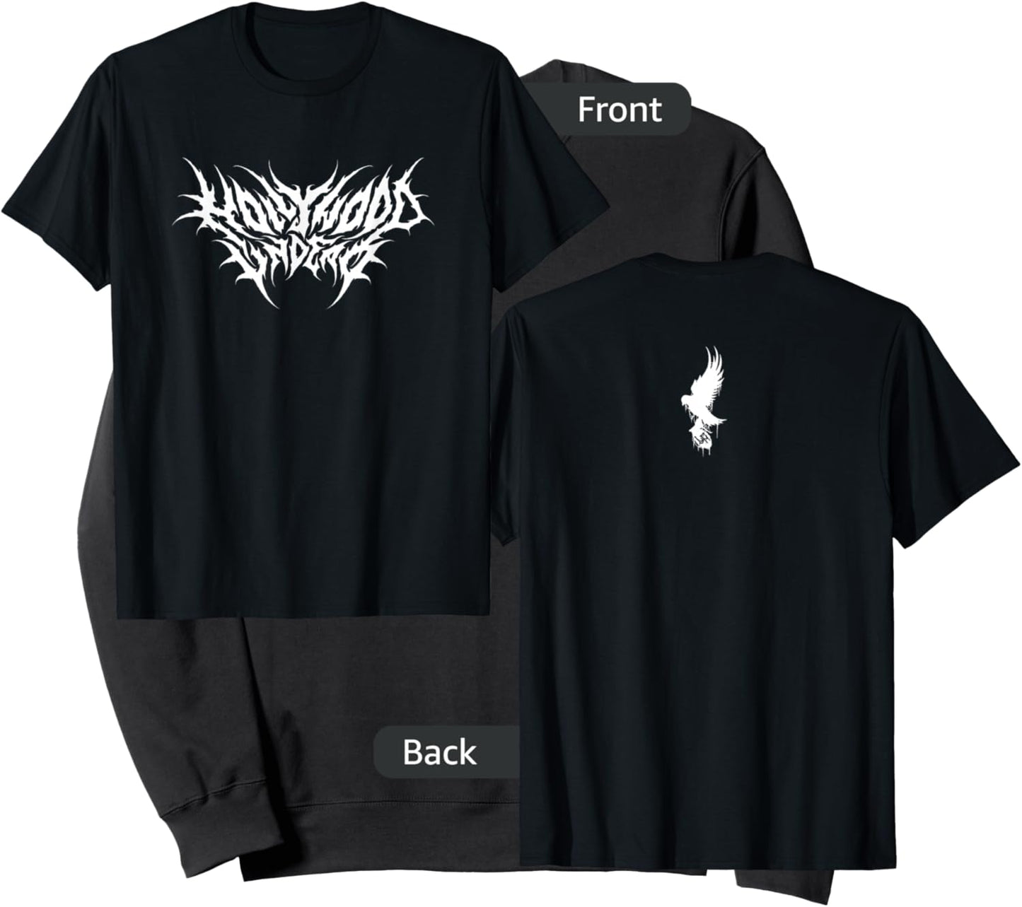 Hollywood Undead - Official Merchandise - Death Metal Dove Sweatshirt - Sweatshirt | Black