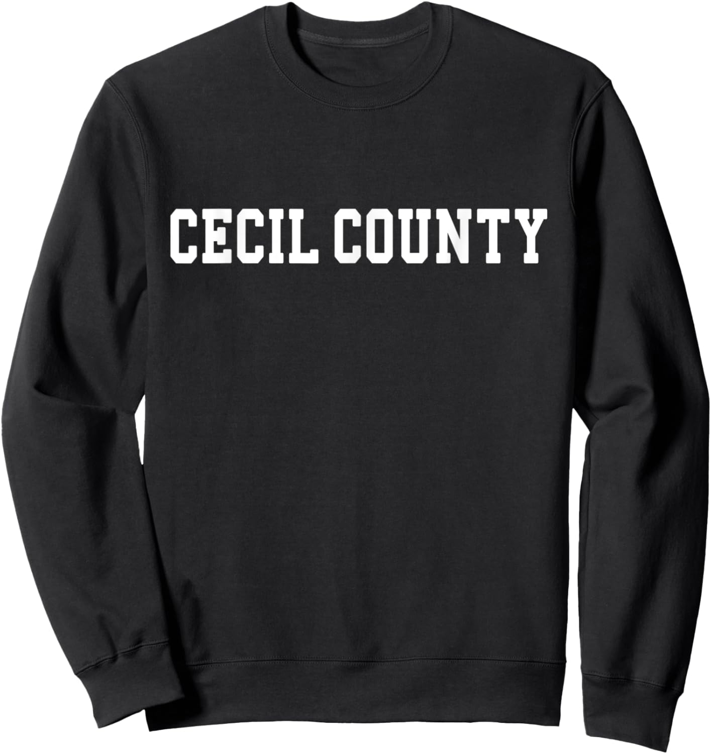Cecil County Sweatshirt - Sweatshirt | Black