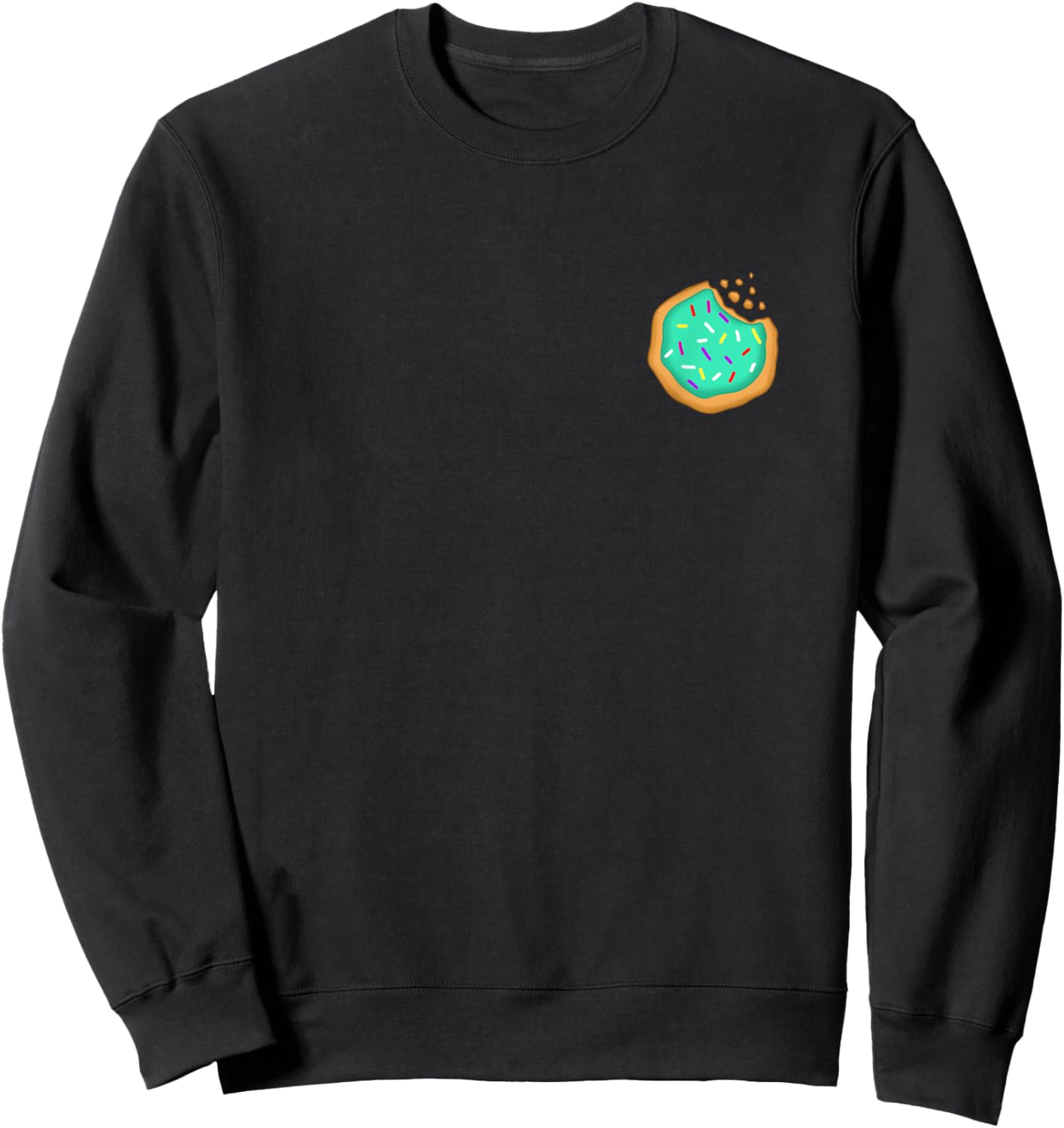 Teal Sugar Cookie on Pocket Scout Cookies Taster Lover Baker Sweatshirt - Sweatshirt | Black