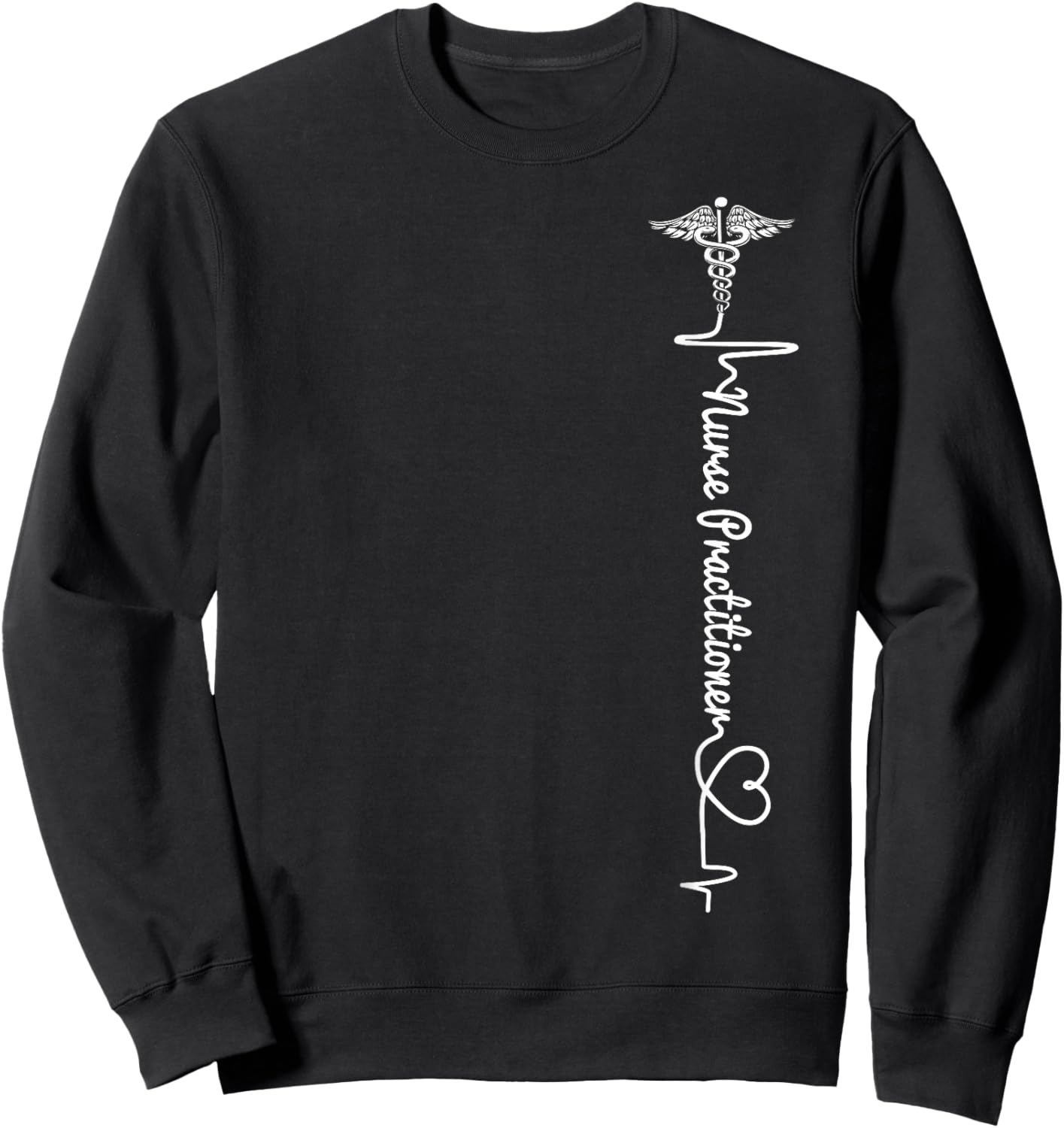 Nurse 365 NP Nurse Practitioner Sweatshirt - Sweatshirt | Black