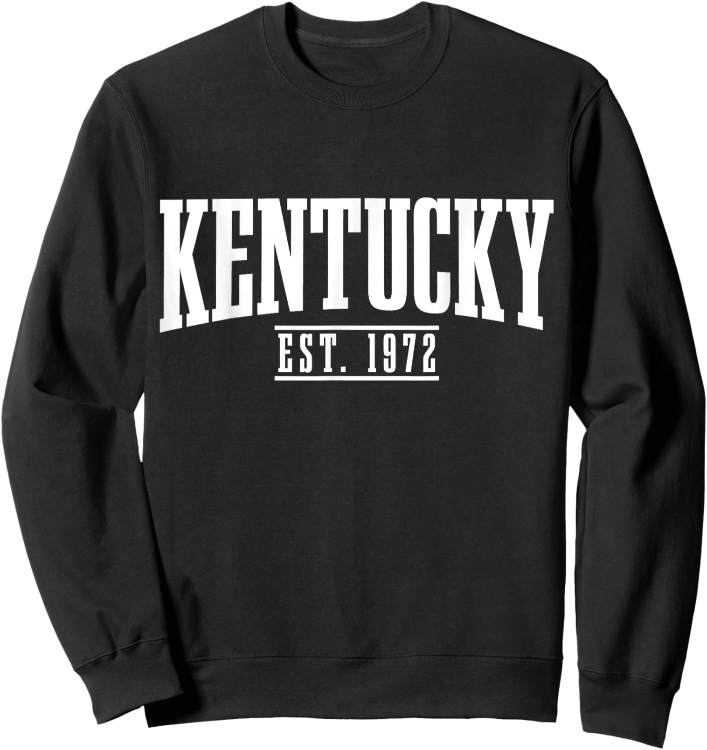 Kentucky Est. 1972 Vintage Sweatshirt - Sweatshirt | Black