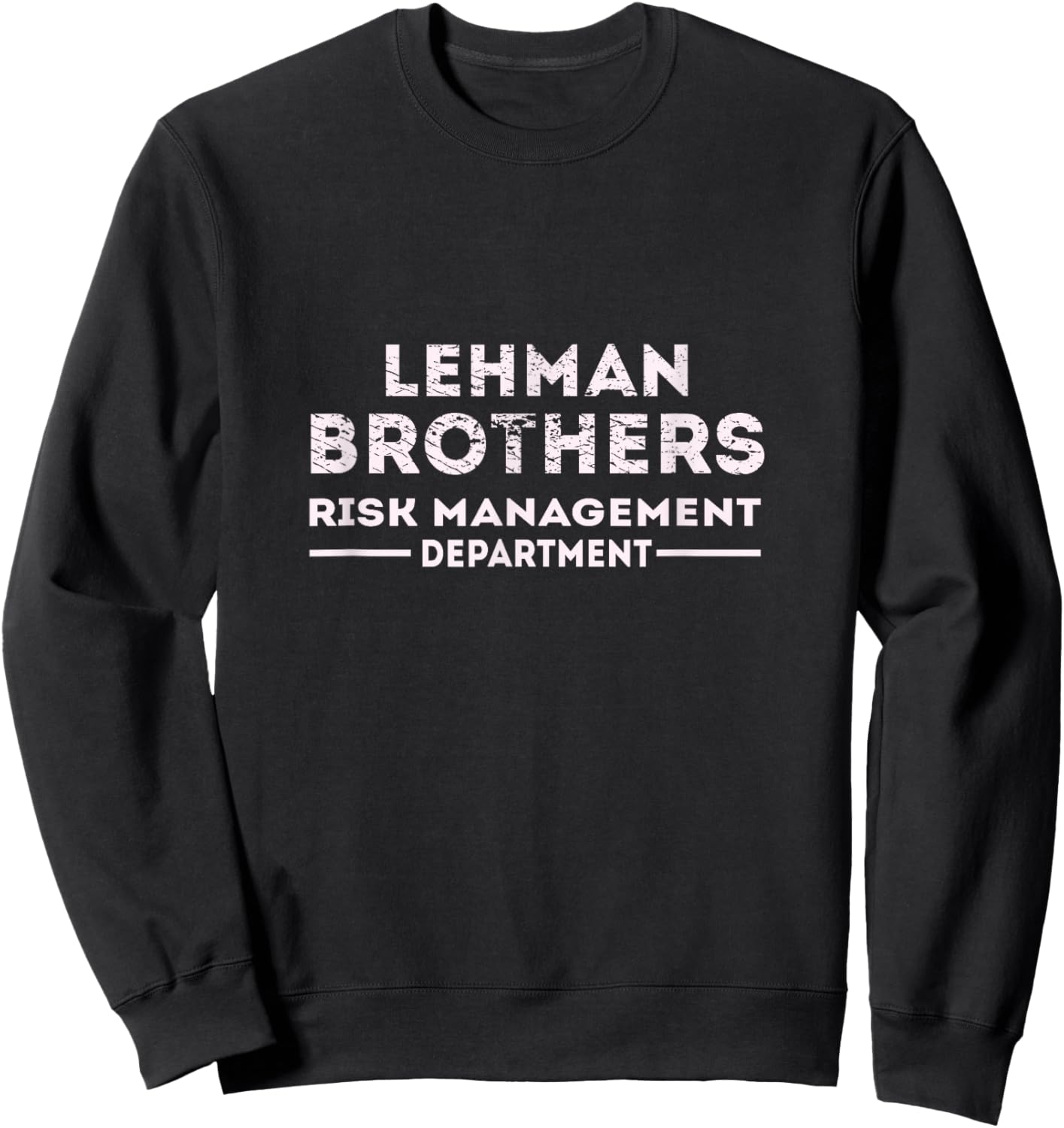 Lehman Brothers 2008 Sweatshirt - Sweatshirt | Black