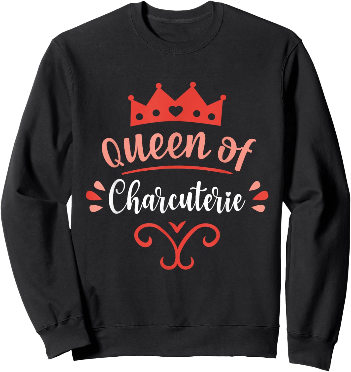 Queen Of Charcuterie Sweatshirt - Sweatshirt | Black