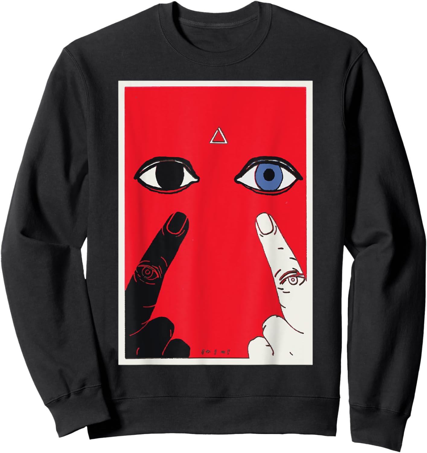Eyes of Providence SOVI8 Vintage Propaganda. Sweatshirt - Sweatshirt | Black