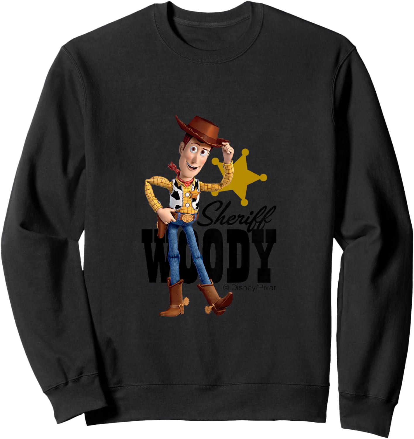Kids Toy Story - Sheriff Woody Sweatshirt - Sweatshirt | Black