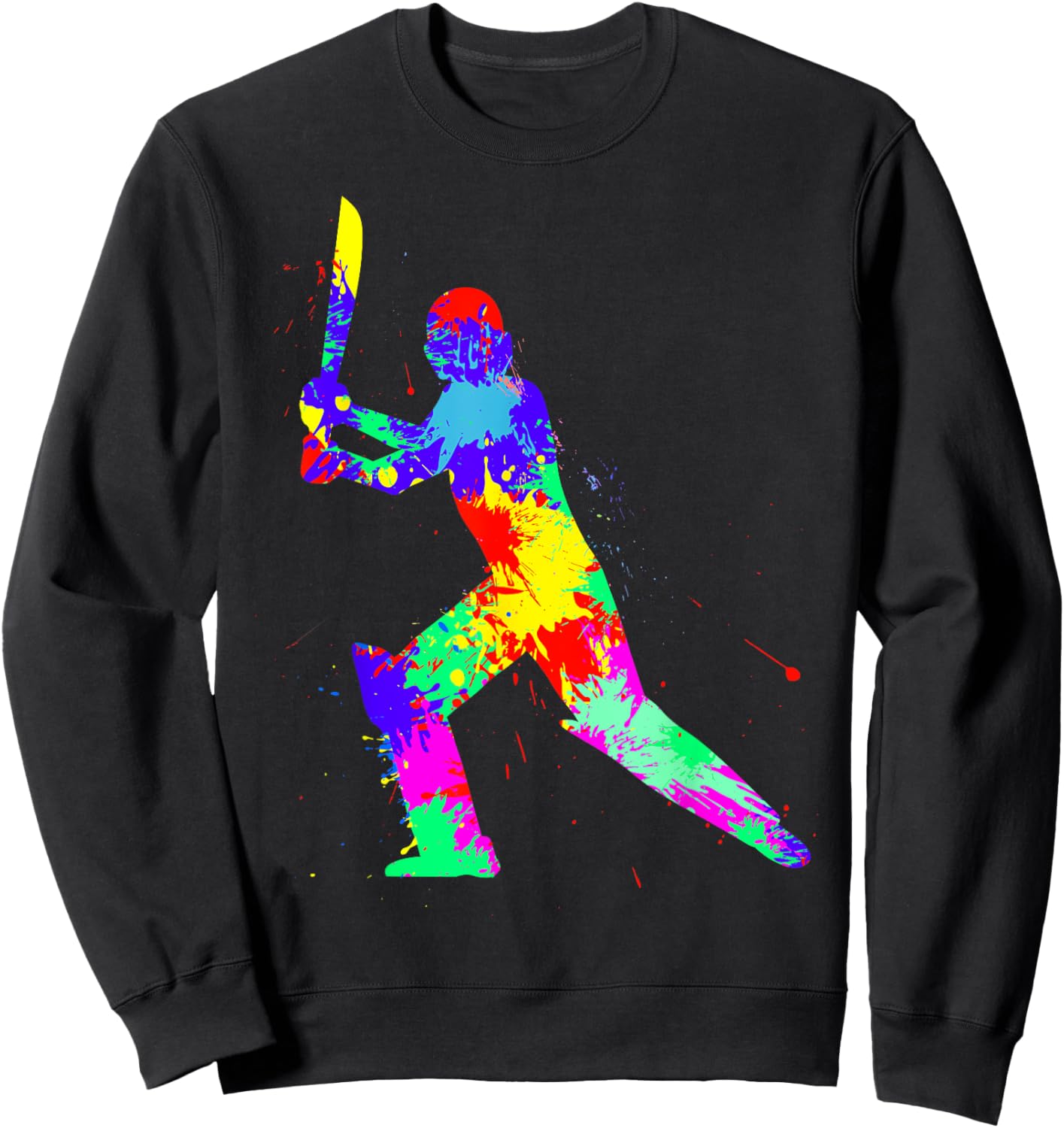 Cricket Men Kids Boys Youth Sweatshirt - Sweatshirt | Black