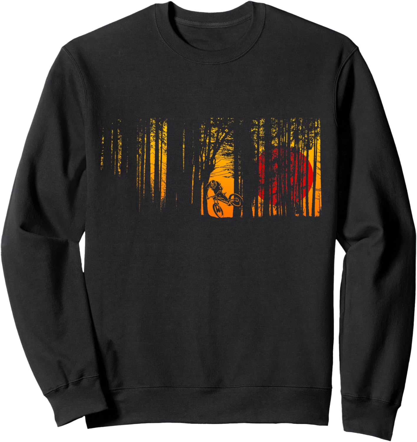 MTB Mountain Bike Sweatshirt - Sweatshirt | Black