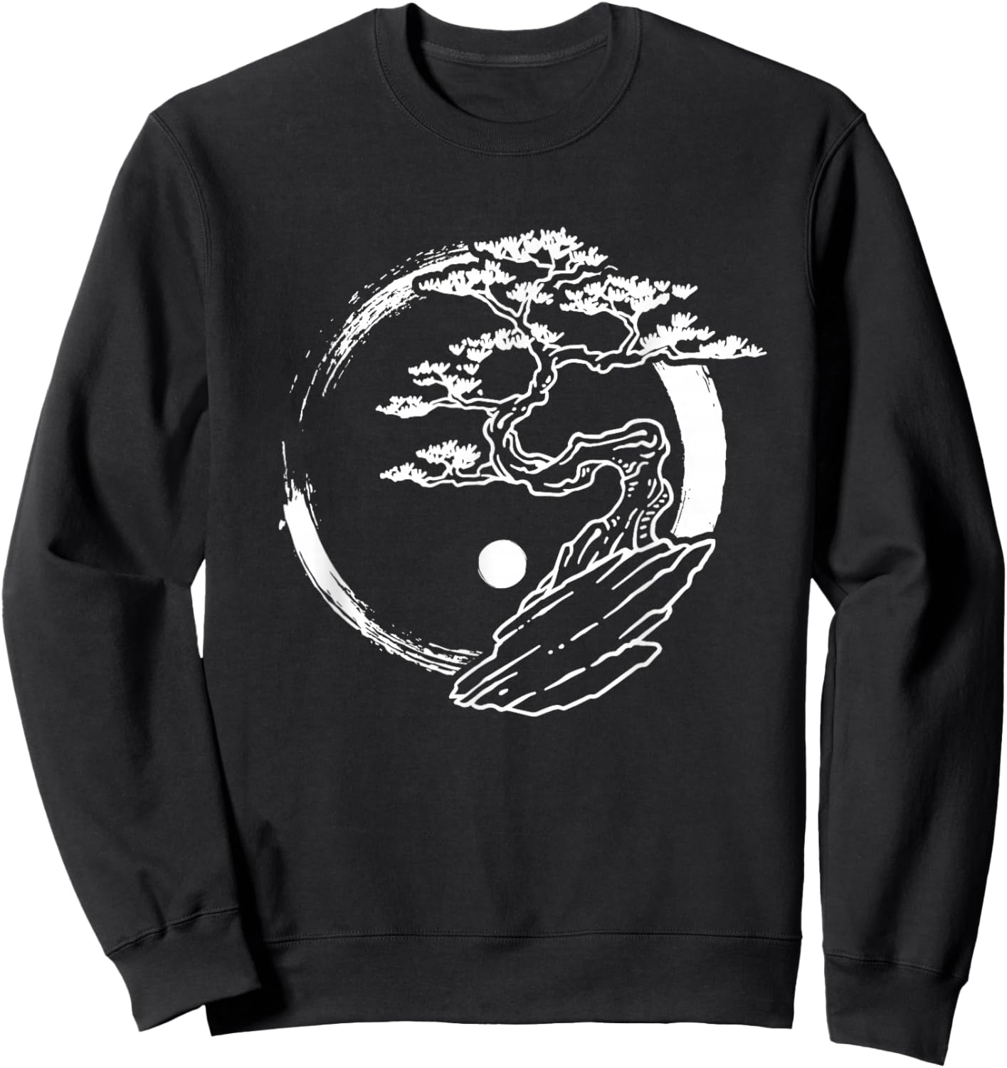Ying Yang - Yin Yang Bonsai Sweatshirt - Sweatshirt | Black