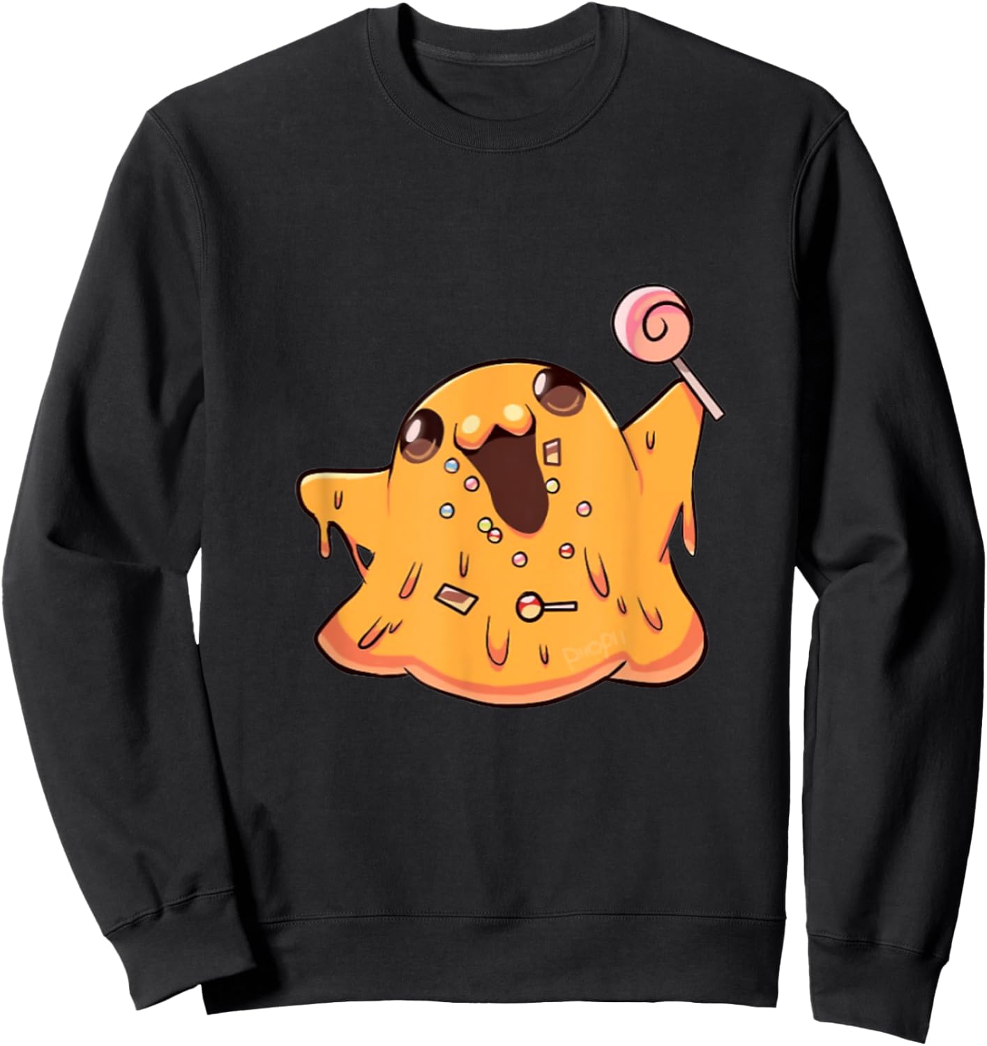 SCP Foundation Cute SCP-999 Tickle Monster Sweatshirt - Sweatshirt | Black