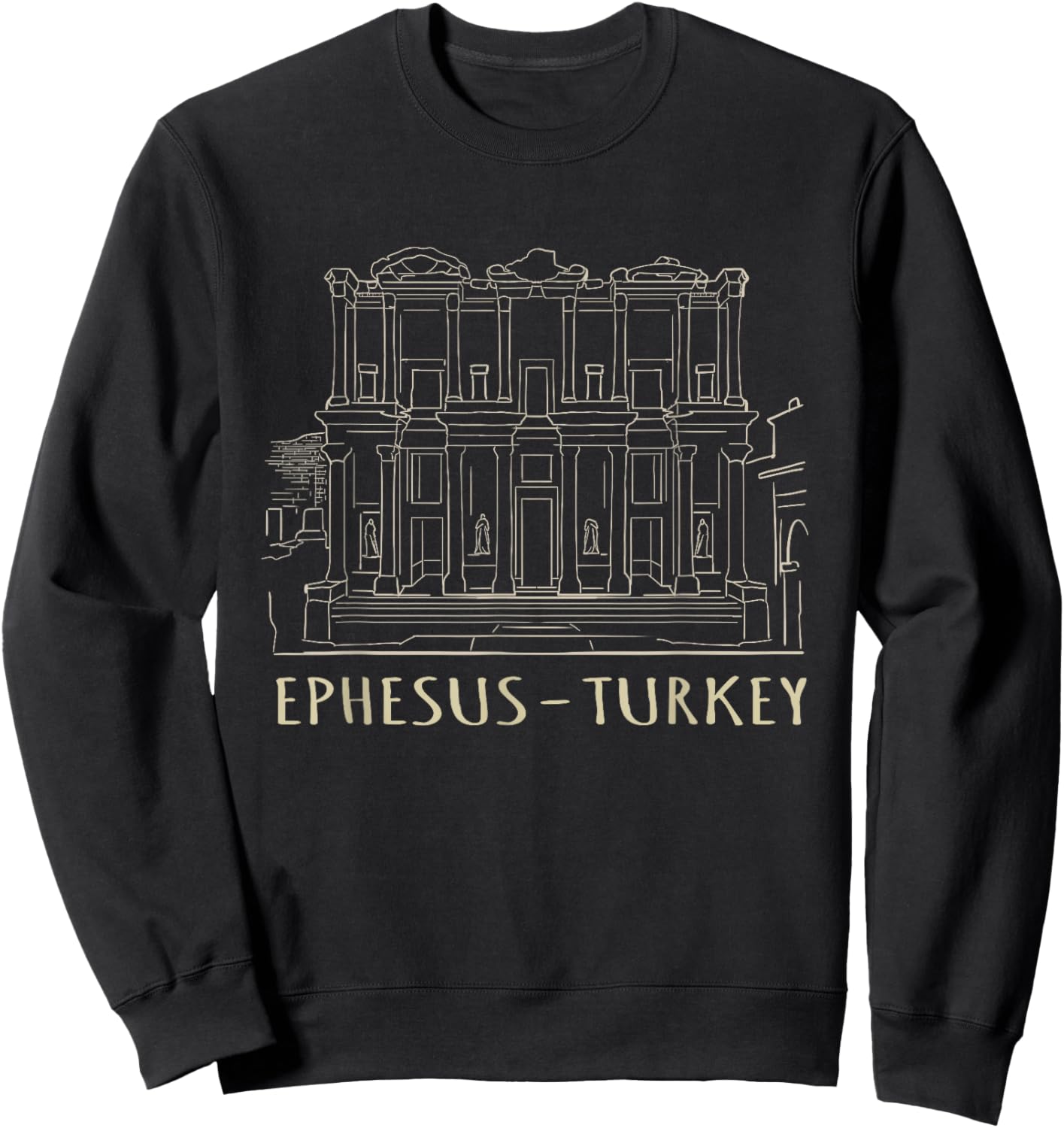 Ephesus Turkey Sweatshirt - Sweatshirt | Black