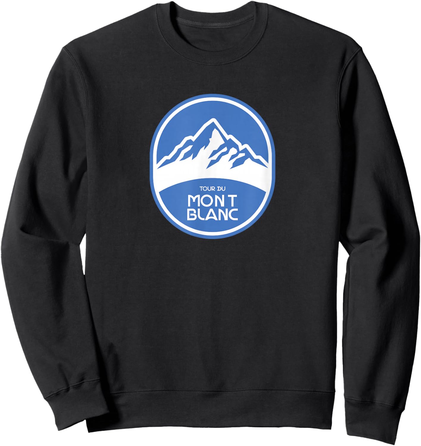 Tour du Mont Blanc Sweatshirt - Sweatshirt | Black