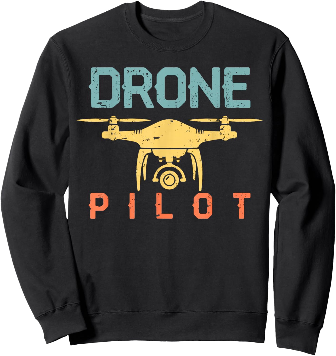 Drone Pilot Sweatshirt - Sweatshirt | Black