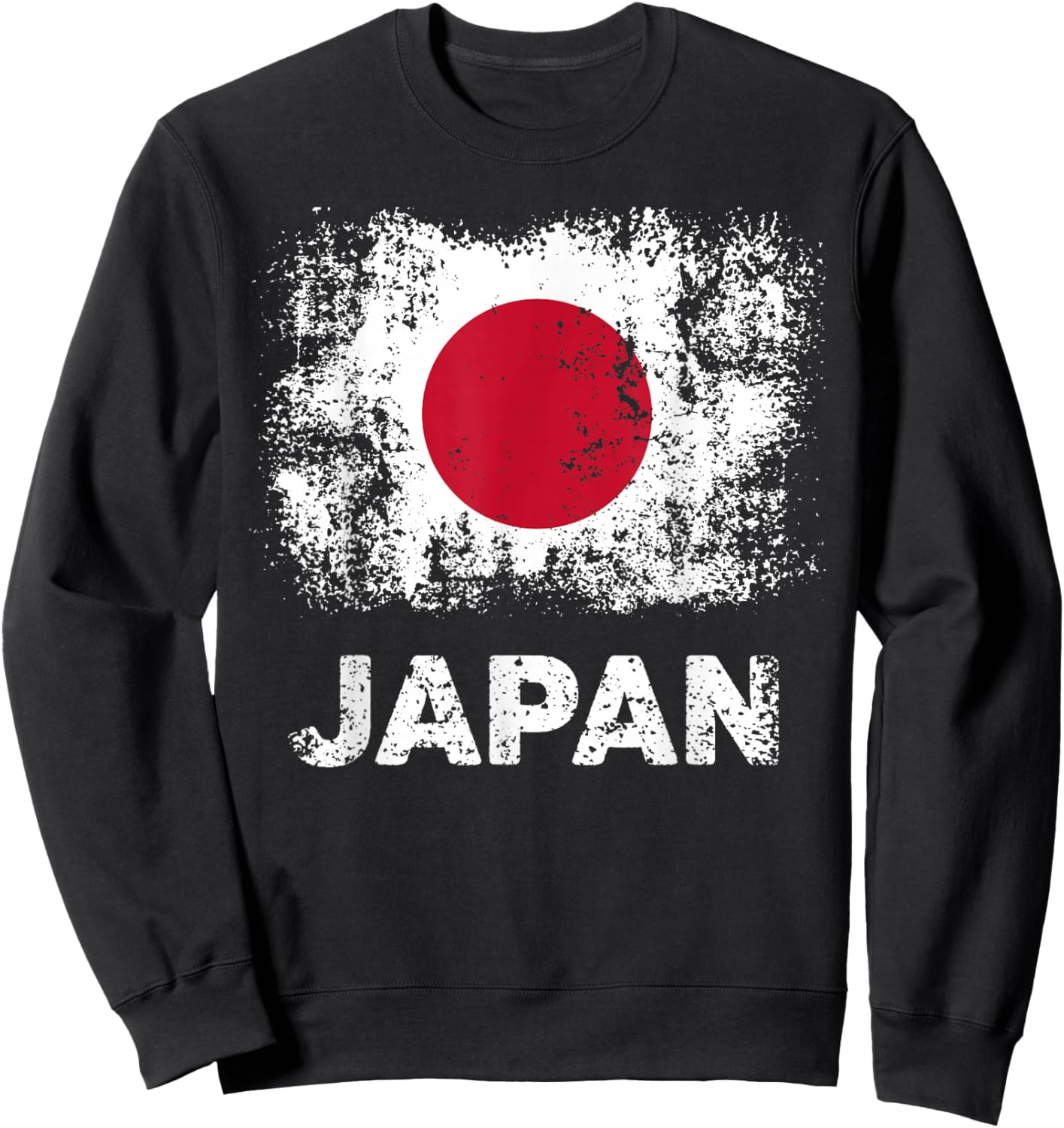 Japanese Flag Shirt Tokyo Patriotic Japan Flag Sweatshirt - Sweatshirt | Black