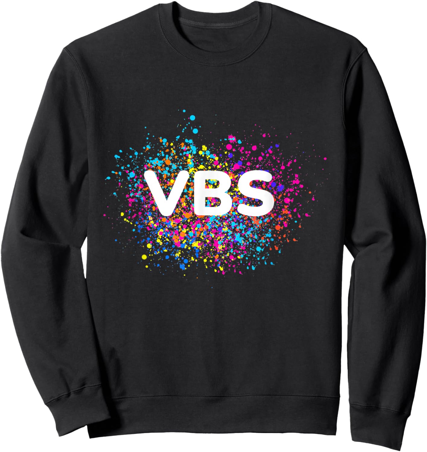 VBS 2025 Shirt I Love Vacation Bible School Church Jesus Sweatshirt - Sweatshirt | Black