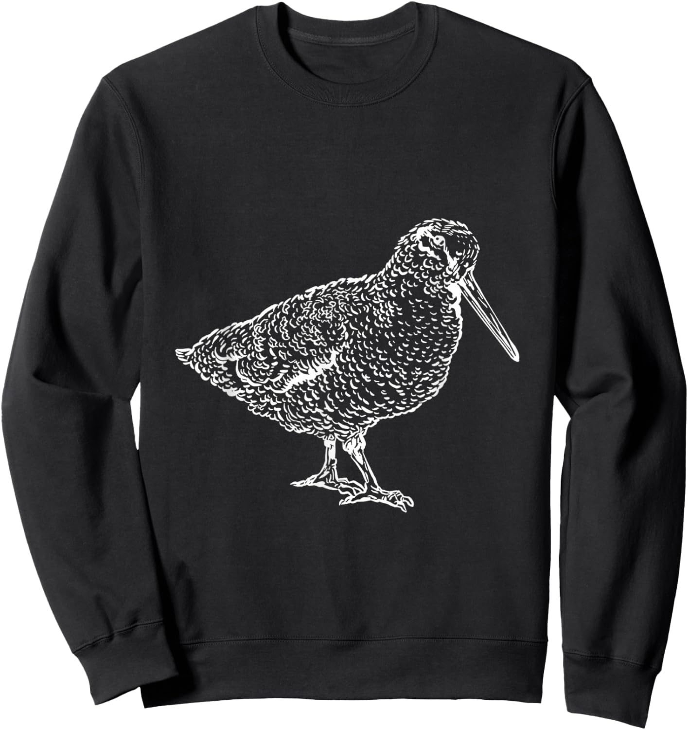 Woodcock Sky Dance Timberdoodle Woodcock Lover Woodcock Bird Sweatshirt - Sweatshirt | Black