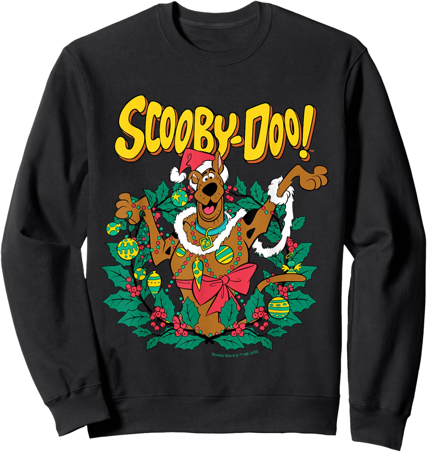 Scooby Doo Christmas Sweatshirt - Sweatshirt | Black