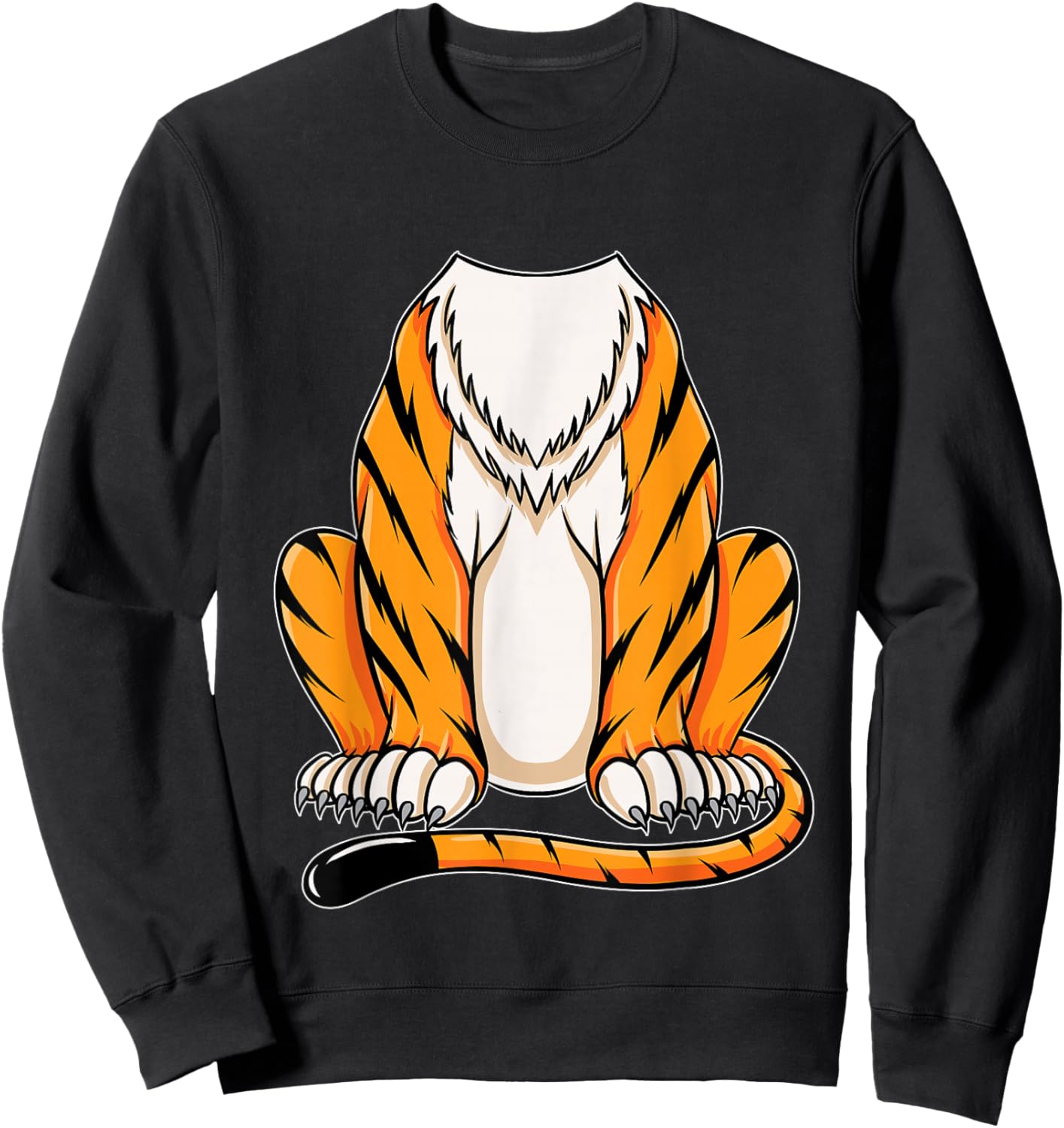 Headless Tiger Costume Halloween Sweatshirt - Sweatshirt | Black