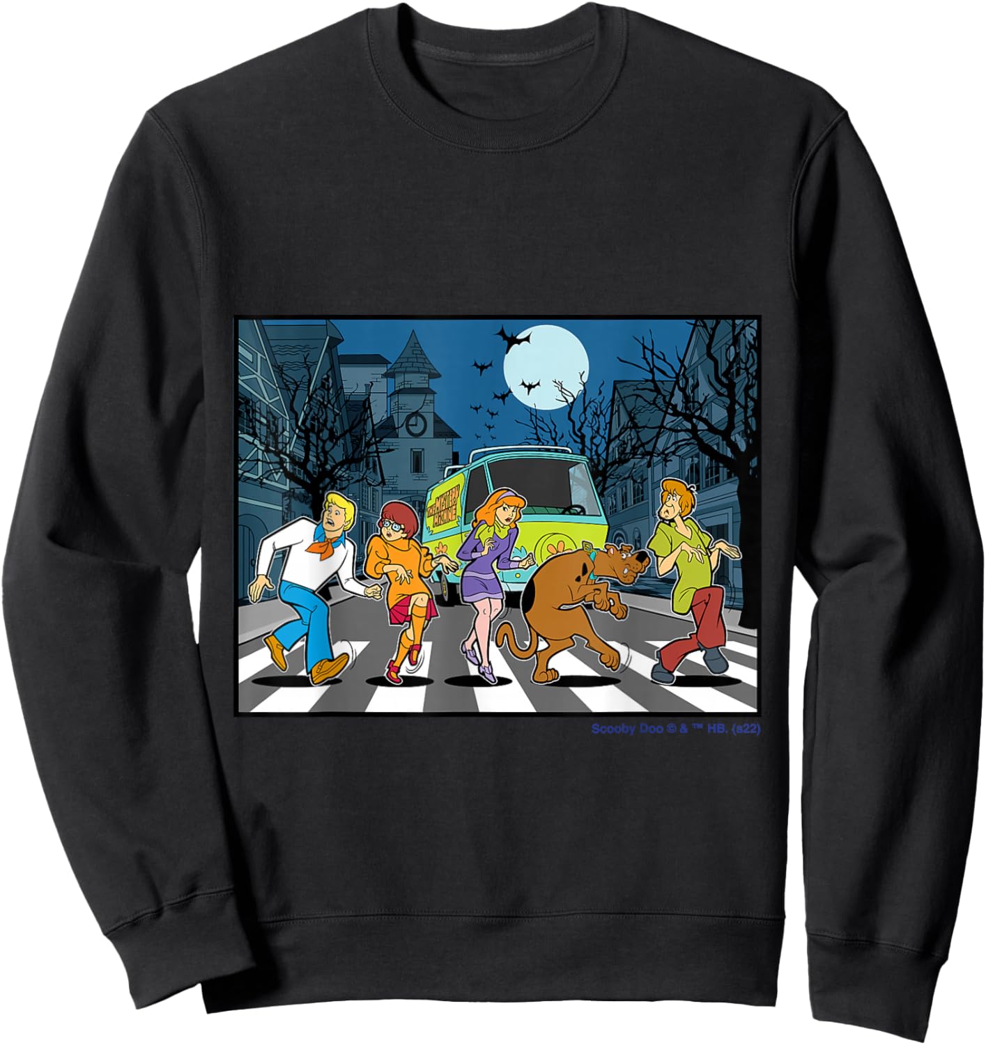 Scooby Doo Halloween Spooky Night Sweatshirt - Sweatshirt | Black