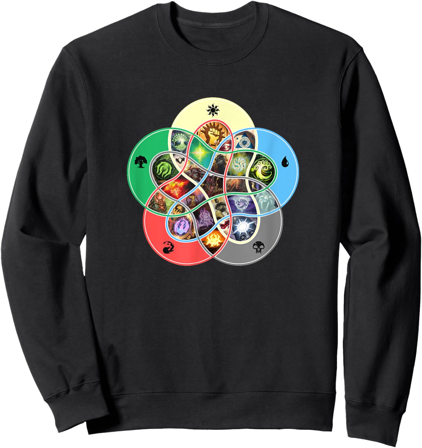 Gathering Magic Guild For Magic Lover Sweatshirt - Sweatshirt | Black