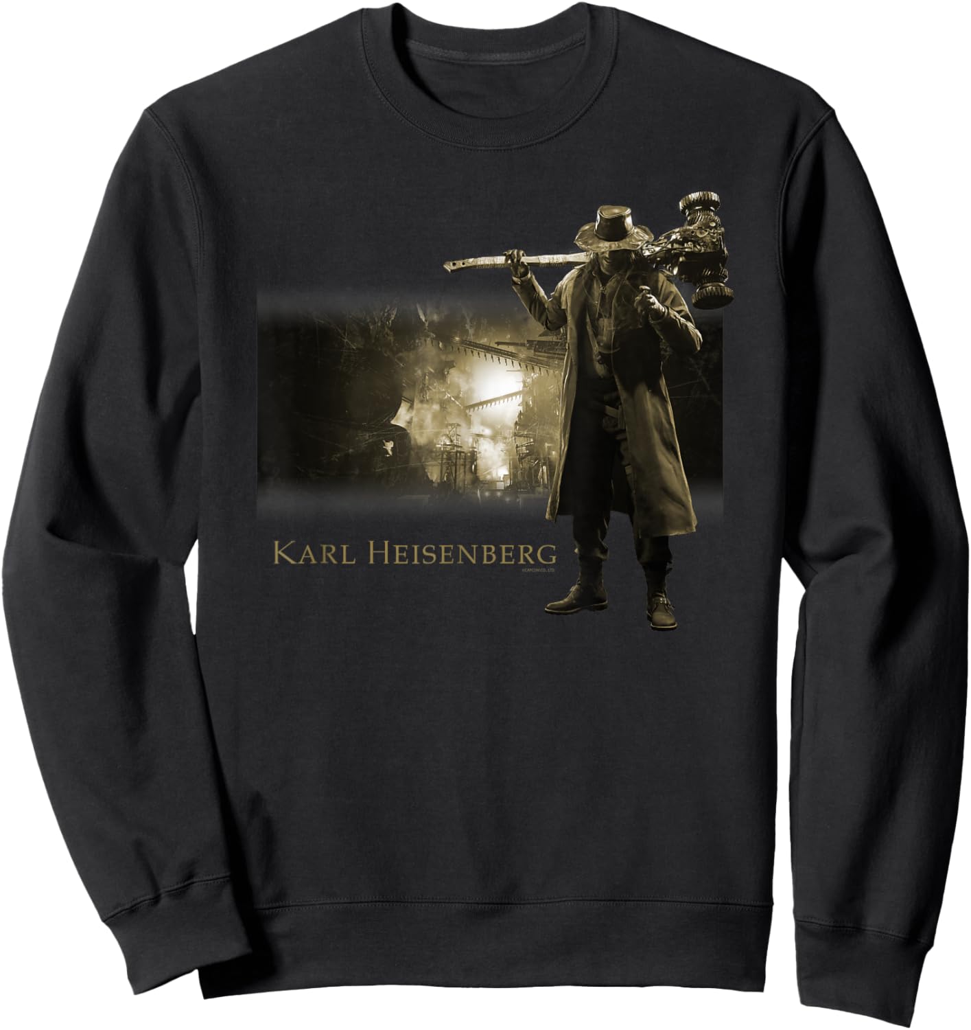 Resident Evil Village Gold Edition Heisenberg Sweatshirt - Sweatshirt | Black