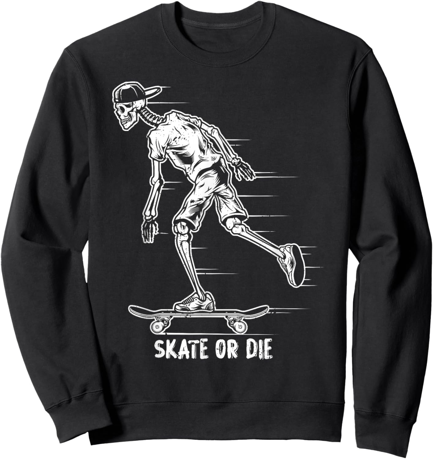 Skate or die Sweatshirt - Sweatshirt | Black