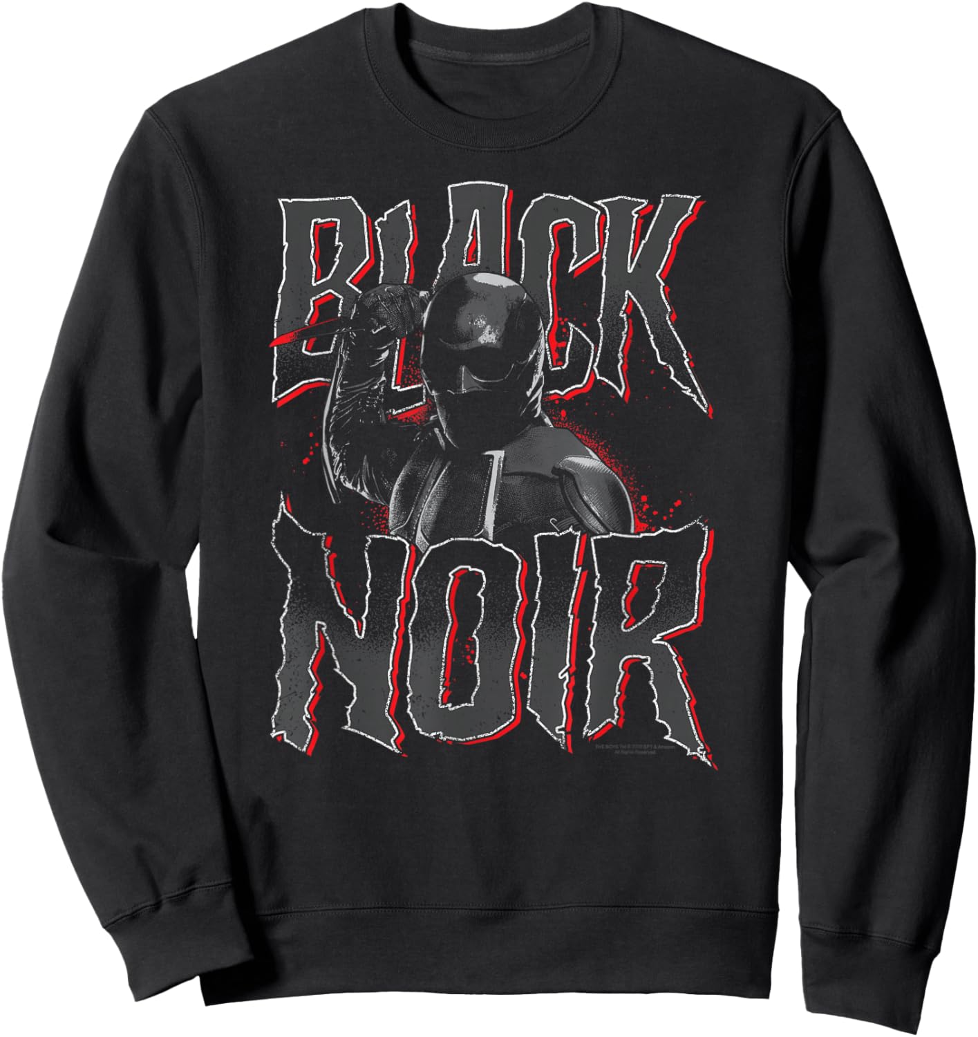 The Boys Black Noir Knife Sweatshirt - Sweatshirt | Black