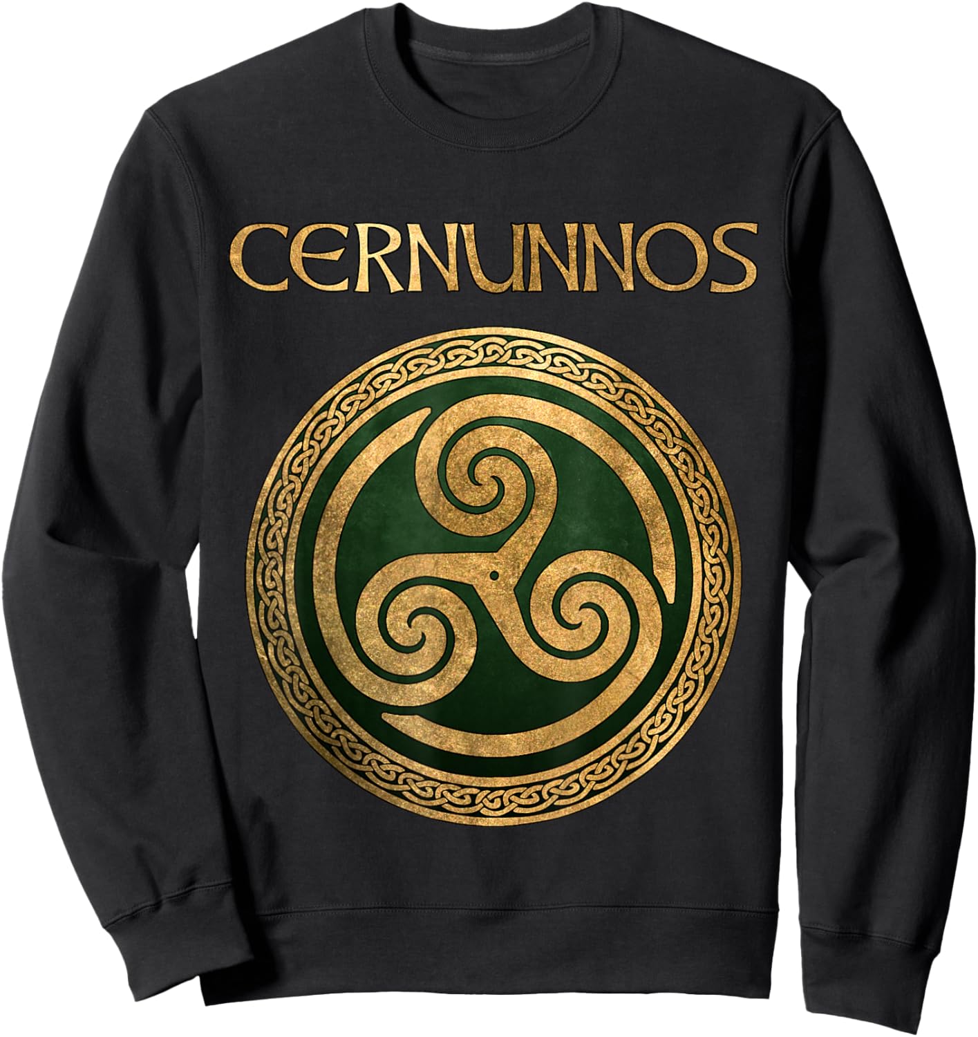 Cernunnos Ancient Celtic God of the Wilds Sweatshirt - Sweatshirt | Black