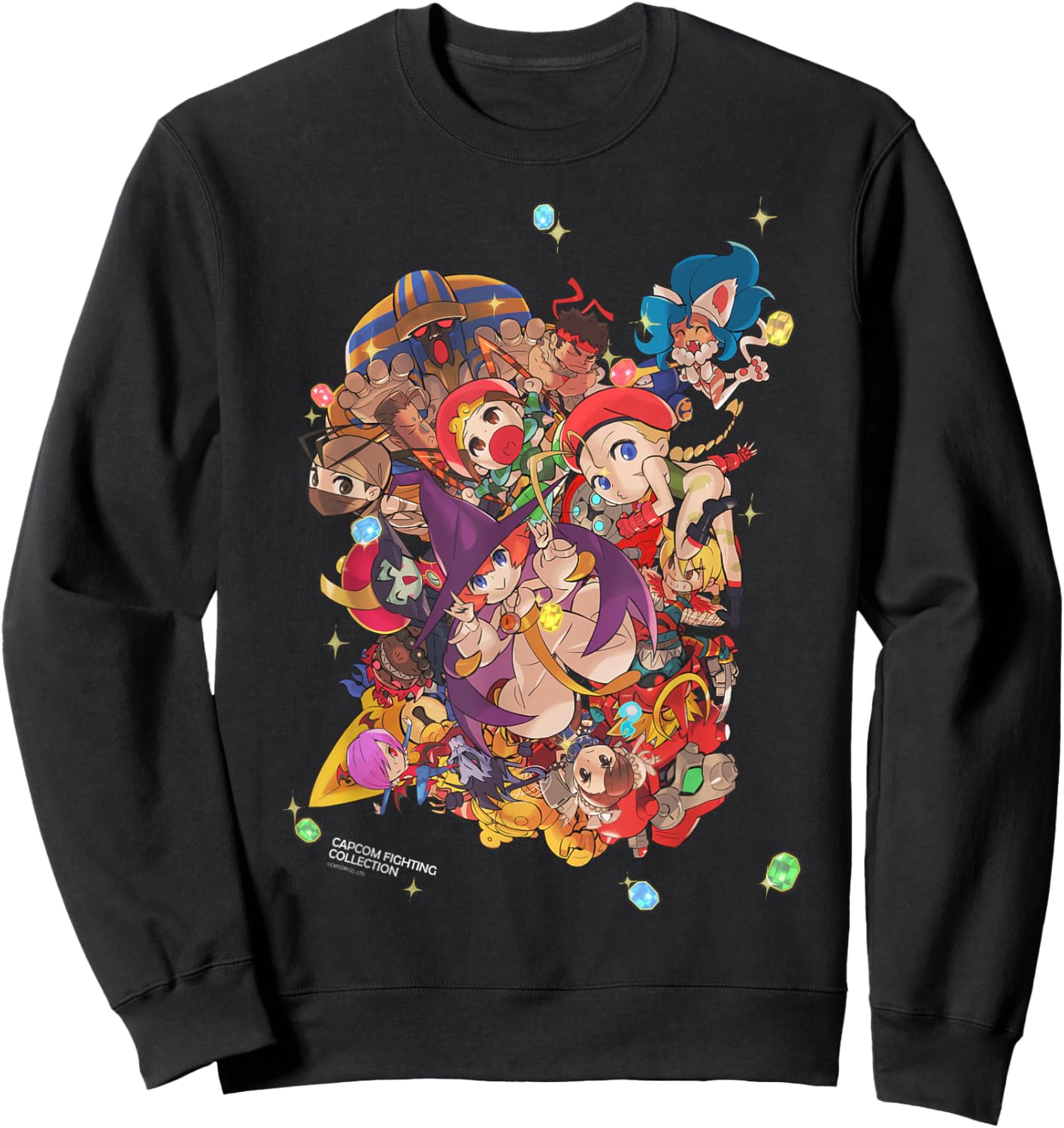 Capcom Fighting Collection Sweatshirt - Sweatshirt | Black