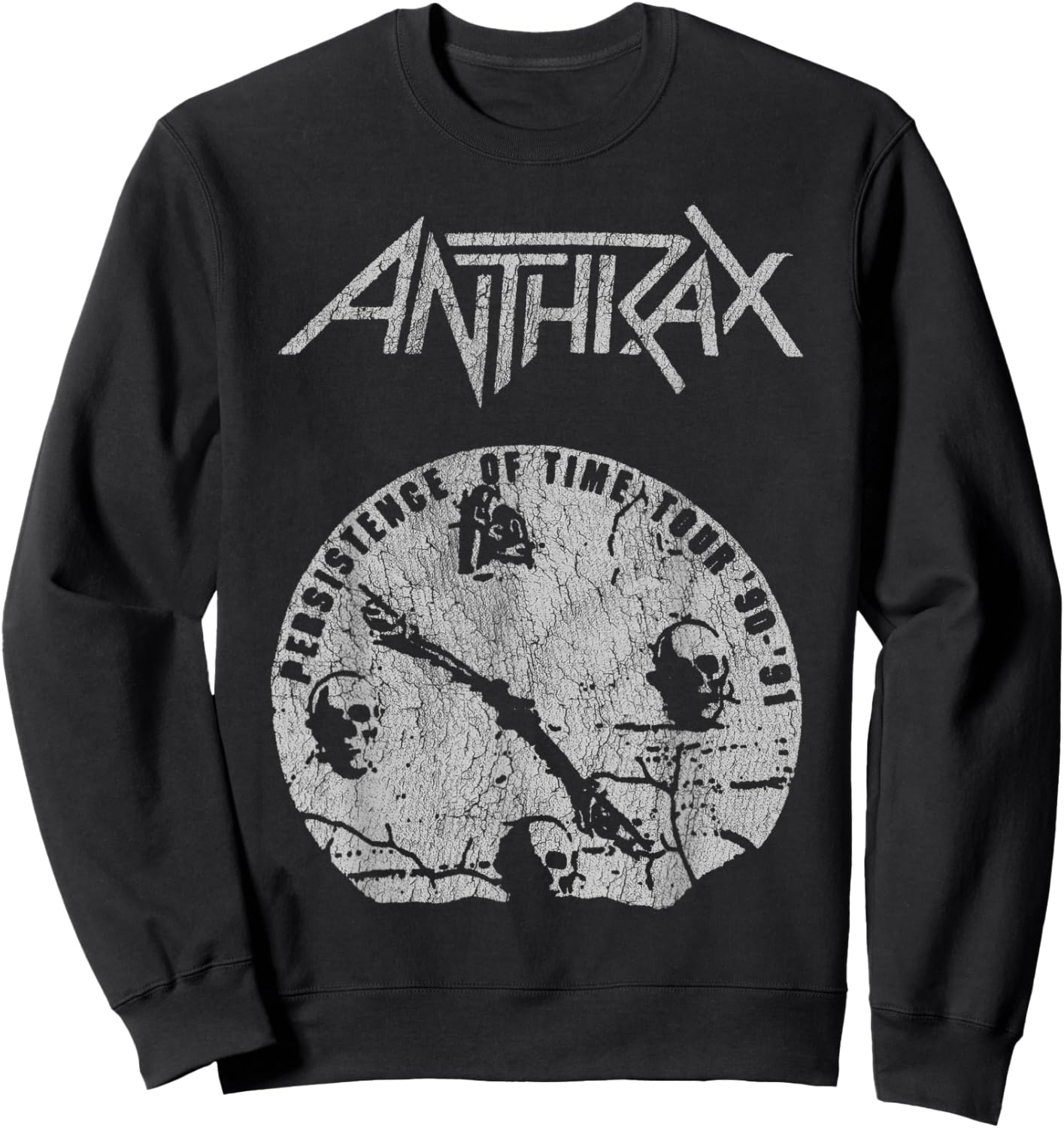 Anthrax - Broken Clock Sweatshirt - Sweatshirt | Black