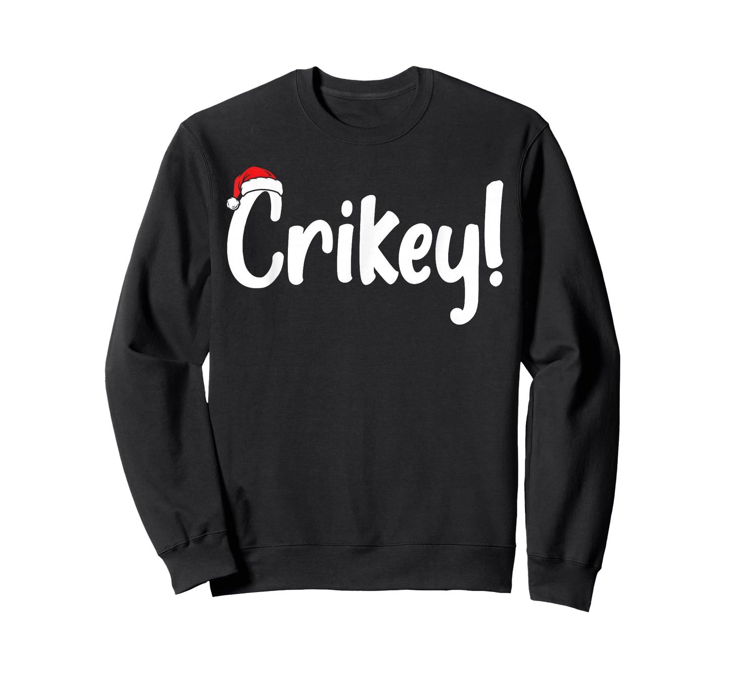 Crikey Christmas Santa Hat Matching Christmas Family Pajama T-Shirt