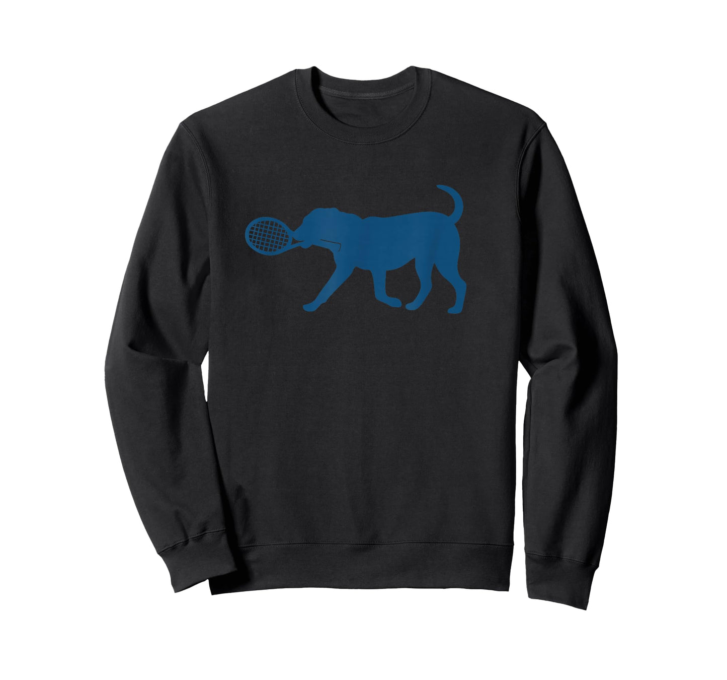 Tennis Dog Tee Silhouette Funny Sports Lovers Kids Boys Girl T-Shirt