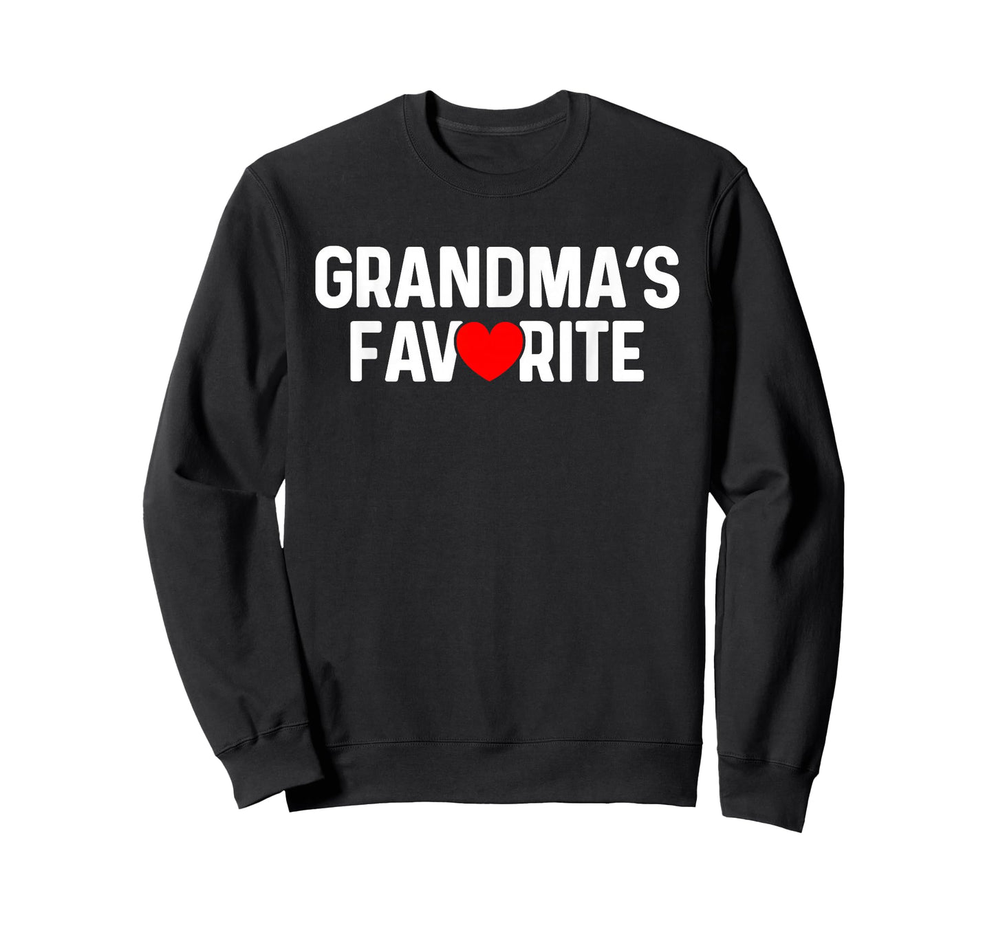 I'm Grandma's Favorite Grandchild Quote Baby Granddaughter T-Shirt