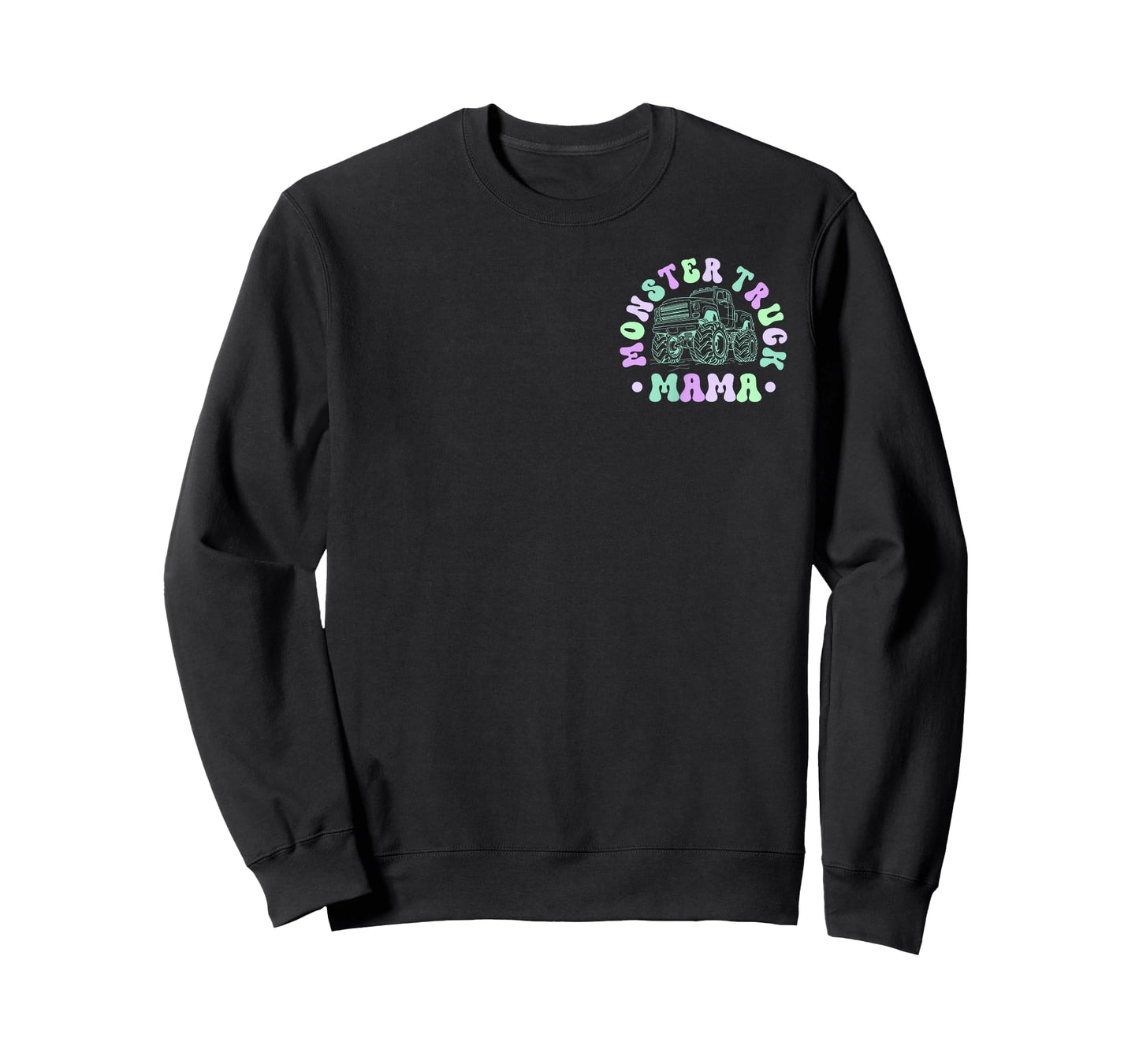 in My Monster Truck Mama Era Monster Truck Mom 2 Sided T-Shirt