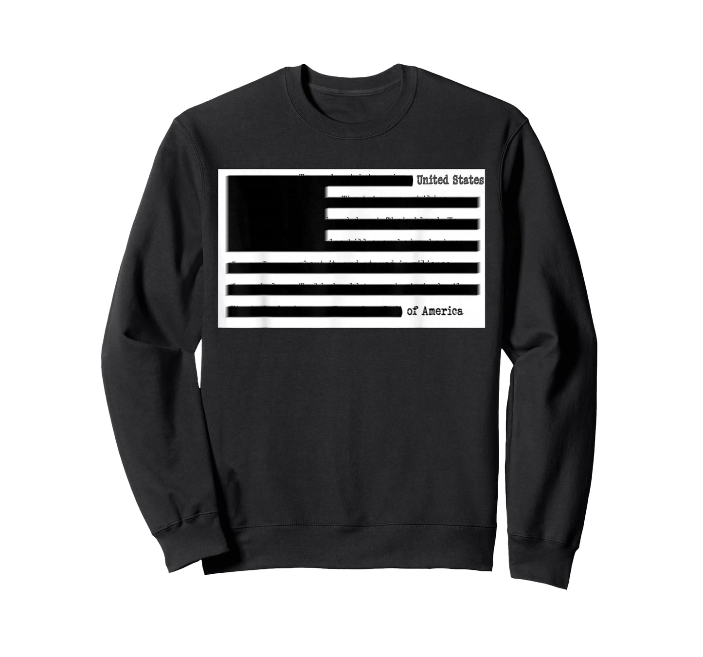 Censored Documents American Flag – United States of America T-Shirt