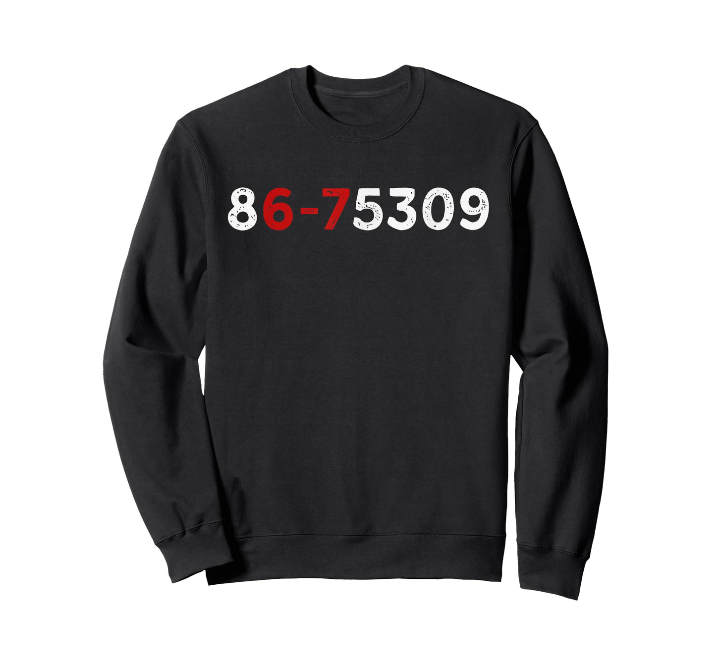 Six Seven 6-7 Meme Vintage 80's Music 867-5309 T-Shirt