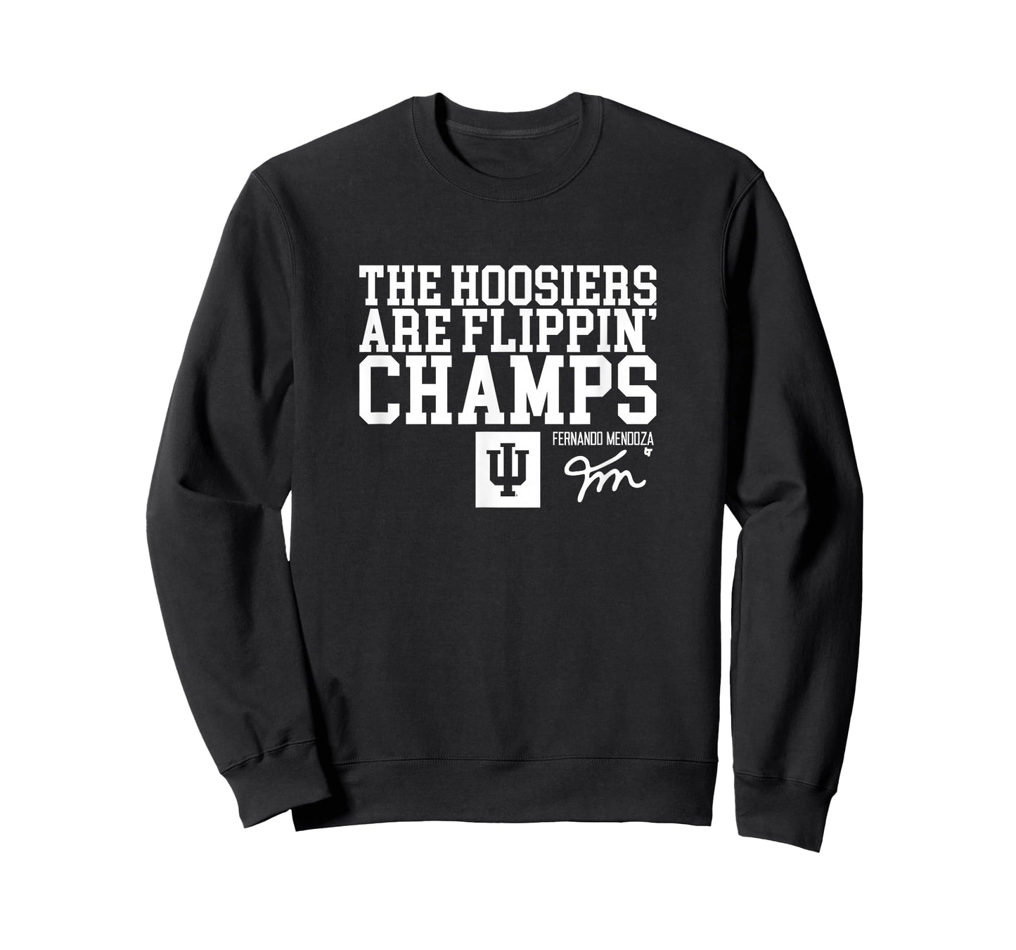 Fernando Mendoza - Hoosiers are Flippin Champs - IU Football T-Shirt